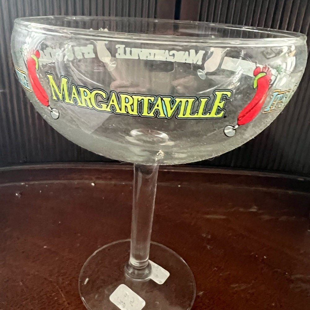 Margaritaville Glass Margarita Goblet